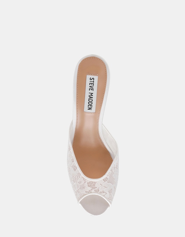 Steve Madden - Rollout-L White Heels