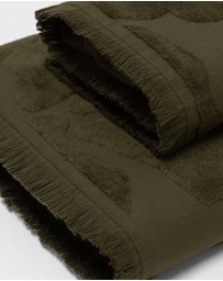 Aura Home - Palma Fringe Bath Towel