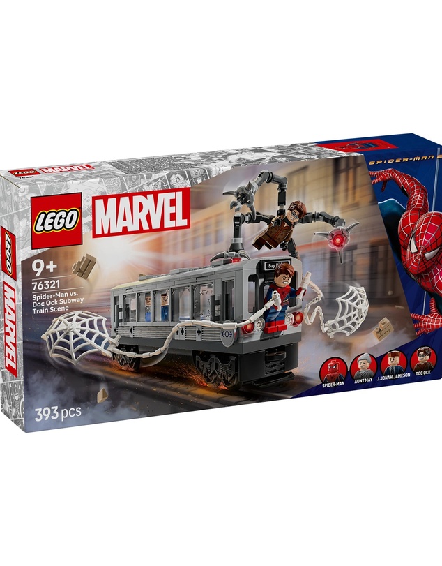 LEGO - 76321 Spider-Man vs Dock Ock Subway Train Scene