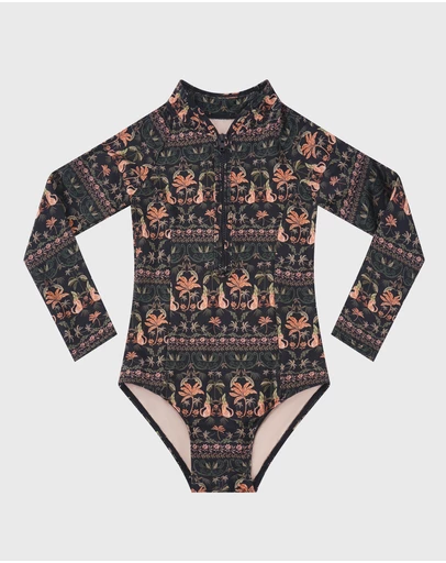 Aqua Blu Kids - Luxor Long Sleeve One Piece - Kids