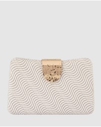 Olga Berg - Lindy Woven Clutch