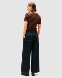 Tommy Hilfiger - Denim Rinse 70's Wide Leg High Waist Jeans