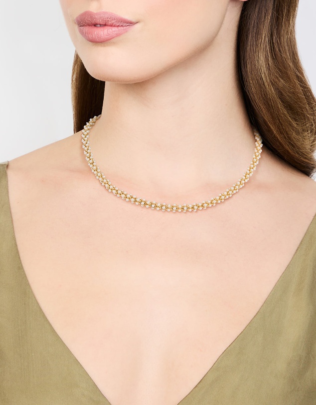 Lovisa - Gold Plated Pearl Fireball Bracelet