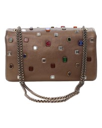 Pre-Loved by Azura Reborn - Pre-Loved Paris Byzance Gripoix Bijoux Reissue 2.55 Calfskin Single Flap 225