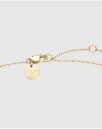 Rosefield - Modern Pearl Circle Gold-Tone Necklace
