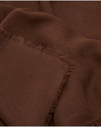 M.N.G - Frayed Edge Linen Scarf