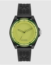 adidas Originals - Project Four Solar Yellow Black Resin Watch