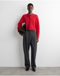 COS - Boiled-Wool Cardigan