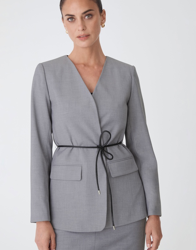 Forcast - Aaria Collarless Blazer