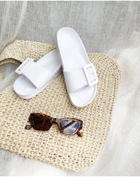 Esther & Co - Summer Slides - White