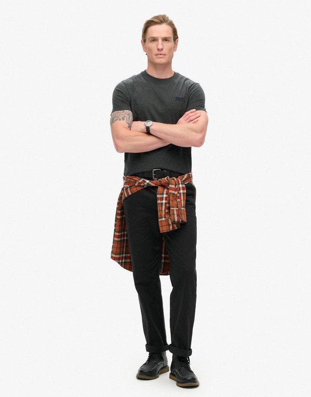 Superdry - Essential Logo Embroidered Slim Fit Tee