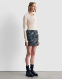 & Other Stories - Structured Wool-Blend Mini Skirt