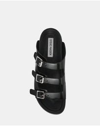 Steve Madden - Easy-Peazy Black Sandals