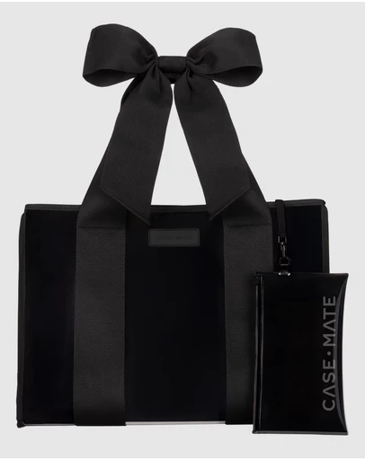 Case-Mate - Case-Mate Midnight Bow Tote w/ Phone Pouch
