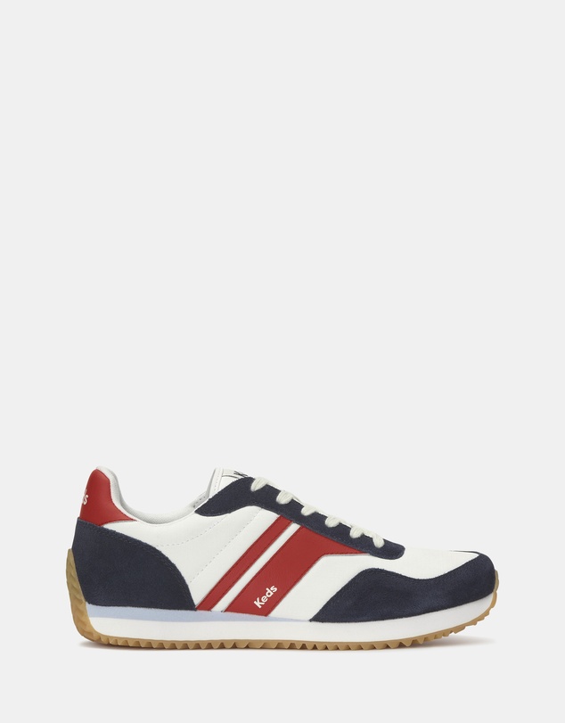 Keds - Rena Nylon/Suede White/Navy/Red