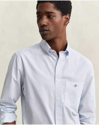 Gant - Classic Poplin Gingham Shirt