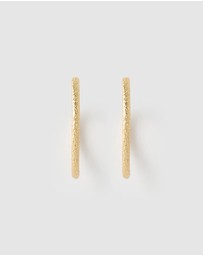 Arms Of Eve - Sebastian Gold Hoop Earrings