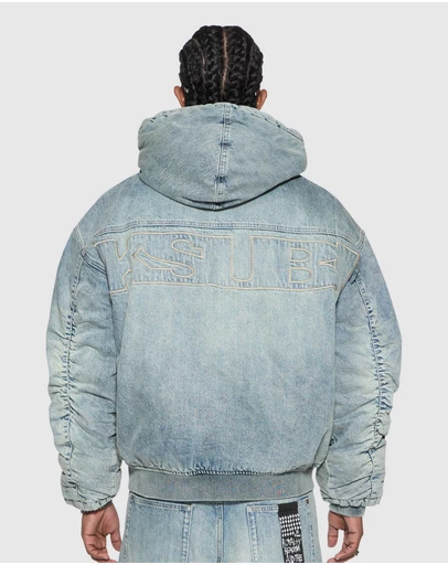 Ksubi - Slouchy Bomber Jacket Astral Sott