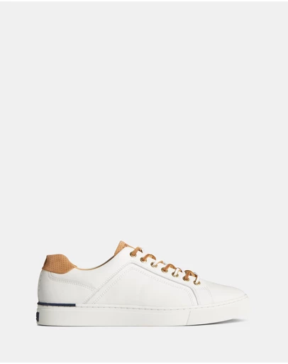 Sperry - Gold Victura LTT Medium Leather White- Men's
