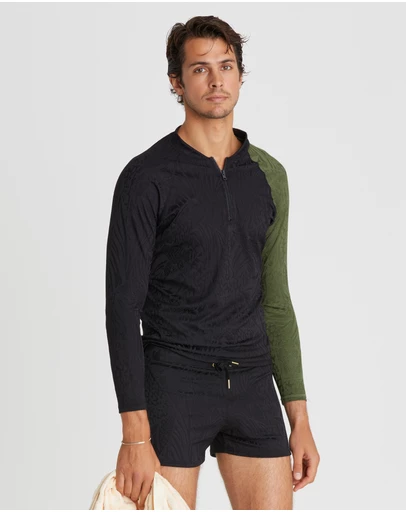 Aqua Blu Australia - Back To Basics Lycra Swim Shorts