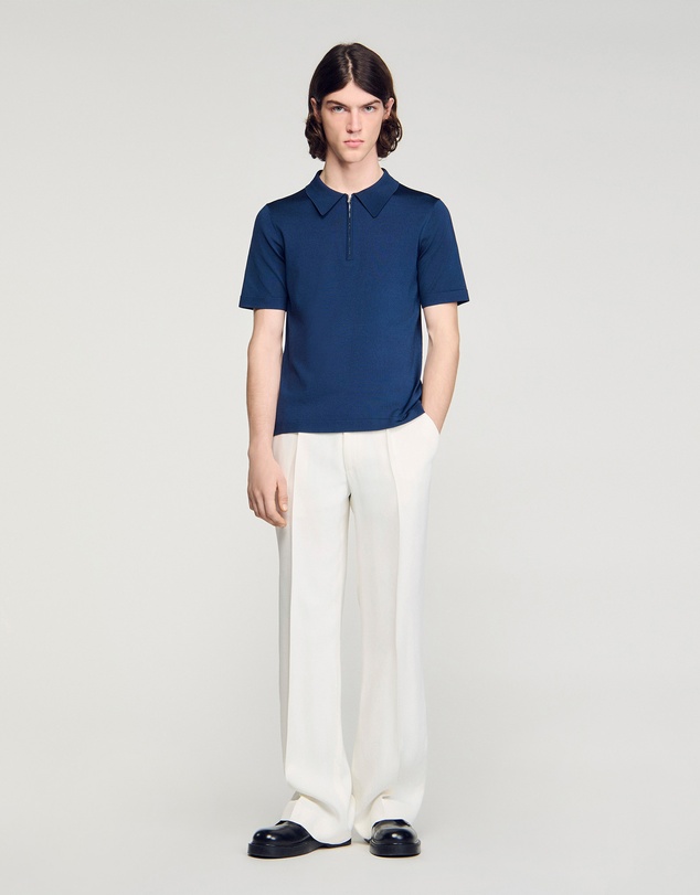 Sandro - Pablo Zip Sweater