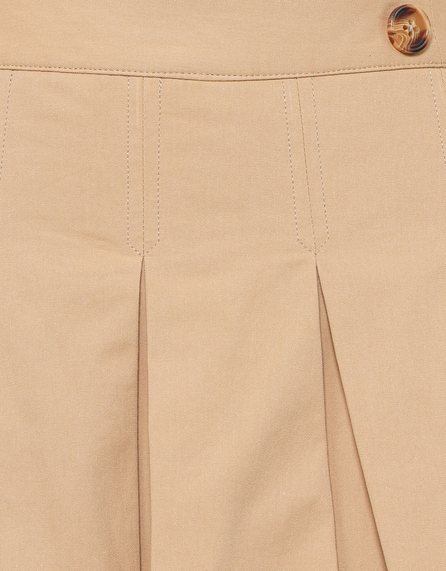 Petal & Pup - Willow Pleated Mini Skirt - Taupe