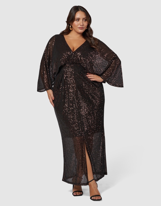Pink Dusk by Curve Project - Red Carpet Ready Maxi Dress