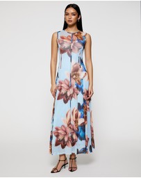 Revibe - Repaired Lover Lyra Mesh Midi Dress - AU 8