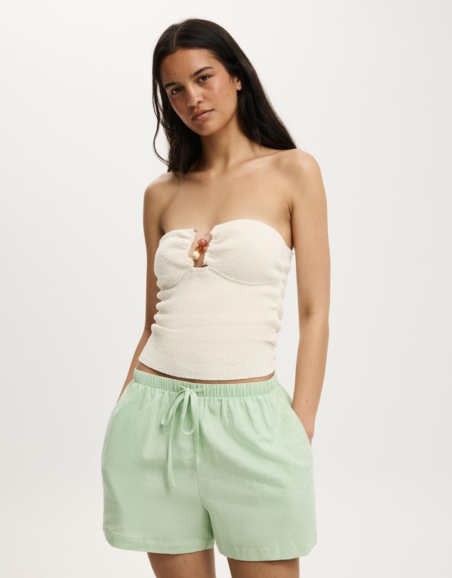 Cotton On - Metal Trim Knit Bandeau