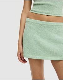 Cotton On - Sparkle Knit Mini Skirt