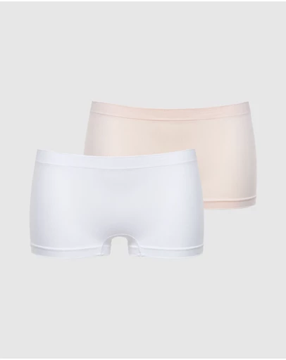 Billet Doux - Zen Attitude Seamless Underwear Shorty - 2 Pack