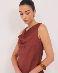 Calli - Kayanne Cowl Neck Top