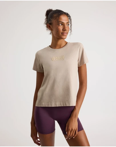 Upstate - Premium T-Shirt - Sand Stone