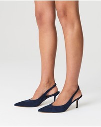 Siren - Yory Slingback Kitten Heels