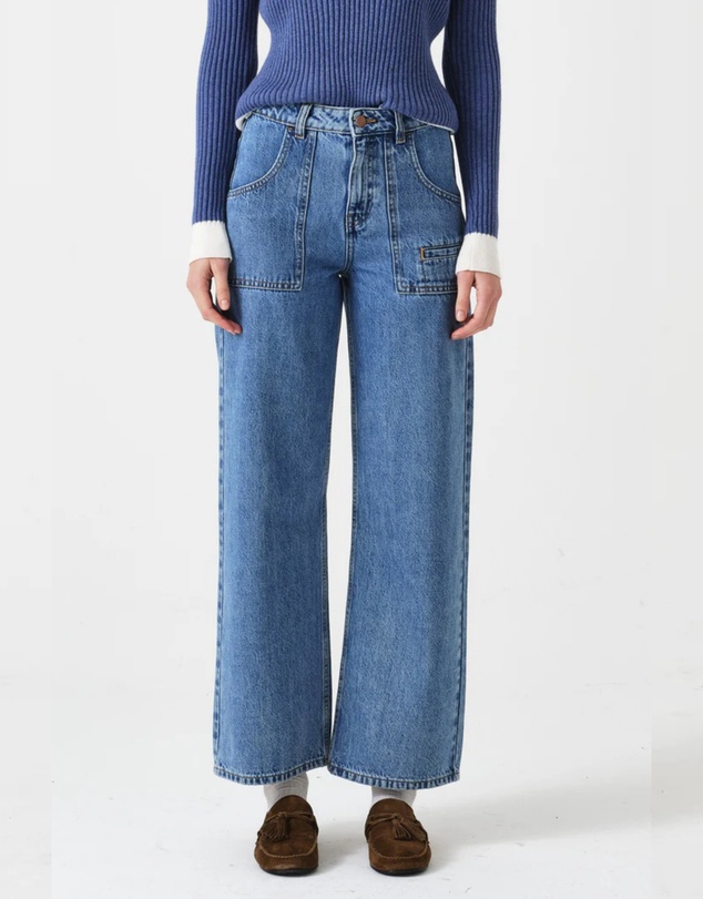 Seventy + Mochi Denim - Eden Cropped Jean