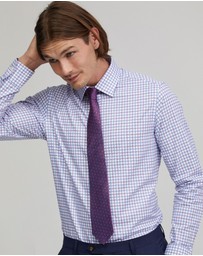 Oxford - Beckton Cotton Checked Shirt