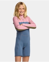 Roxy - Girls 8 to 16 2/2mm Prologue+ Long Sleeve Springsuit