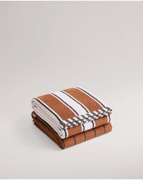 Country Road - Harry Australian Cotton Tea Towel Pack Of 2