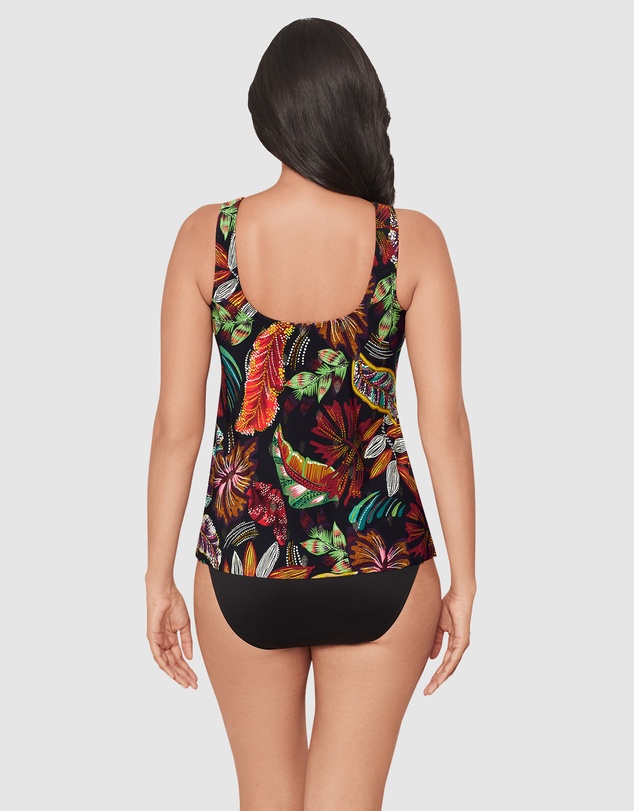 Miraclesuit Swimwear  - Pluma Orla Underwired High Neck Tankini Top