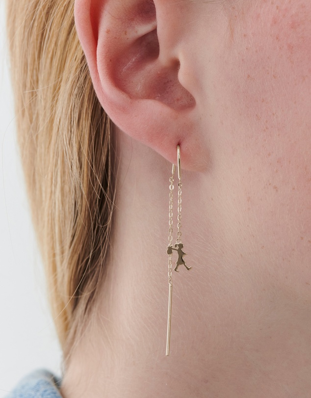 Karen Walker - Runaway Girl Thread Earrings