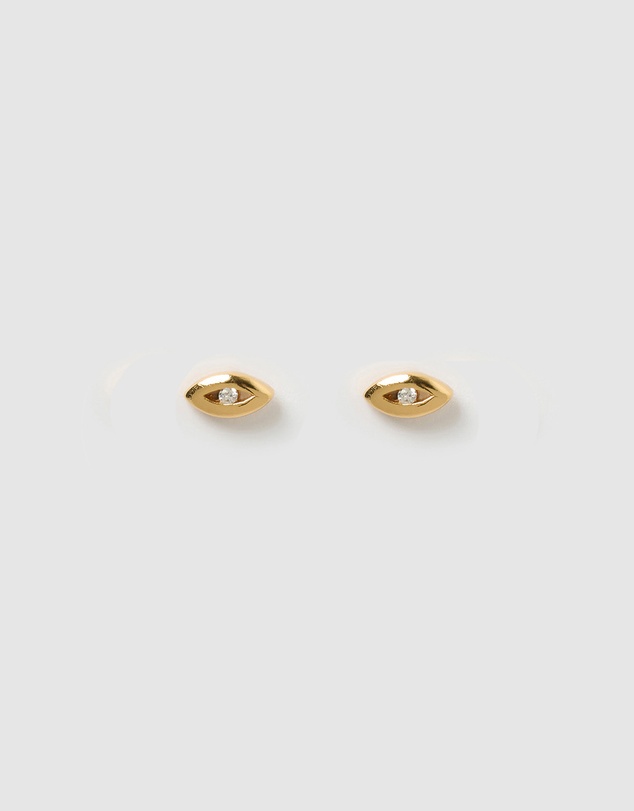 Arms Of Eve - Amulet Gold Studs