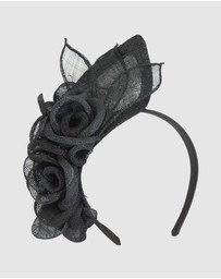 Max Alexander - Flower Sinamay Fascinator Headband