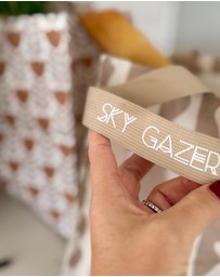 Sky Gazer - Multi-Use Reusable Bags (Pack of 4)- Taupe