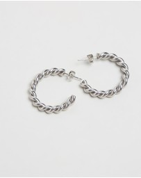 Carly Paiker - Zephyr Twist Hoops