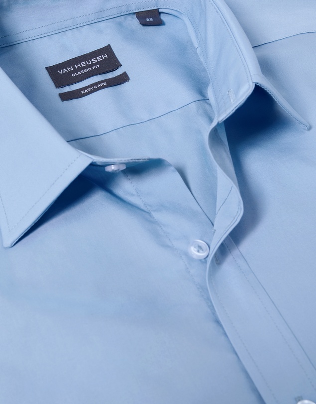 Van Heusen - Classic Relaxed Fit Shirt Solid Colour