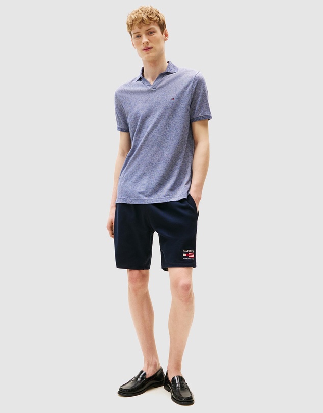Tommy Hilfiger - Regular Fit Polo Shirt With Linen
