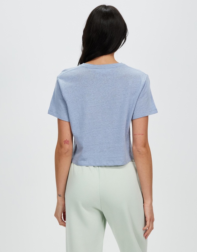 Style Addict - Slouchy Crop - Glacier