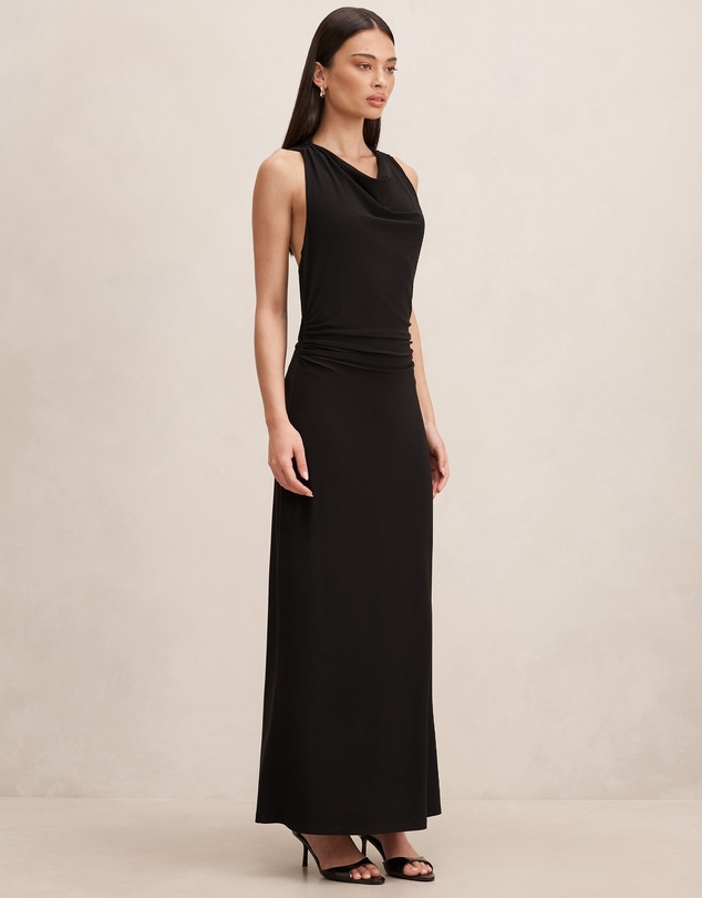 Forever New - Jae Bubble Back Hardware Maxi Dress