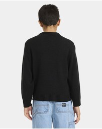Billabong - Boys 8 to 16 Filthy Knit Sweatshirt