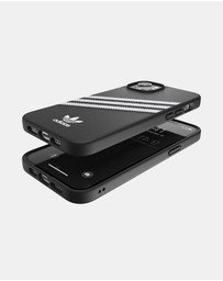 adidas Originals - 3 Stripe Samba iPhone 14 Plus Protective Phone Case PU Leather